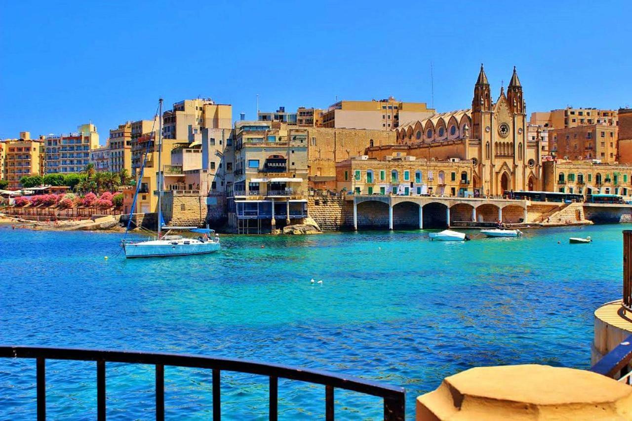 Modern Apartment Just Off The Promenade Sliema Eksteriør billede