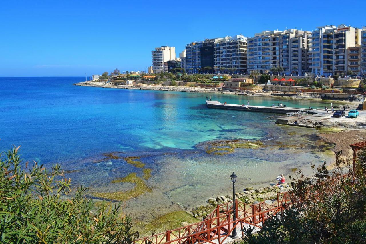 Modern Apartment Just Off The Promenade Sliema Eksteriør billede
